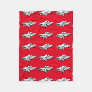 Cobertor De Velo Ilustração convertível do carro do SL do Benz 280