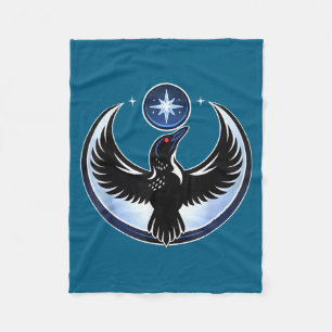 Cobertor De Velo Ilustração da Bandeira Rebelde de Minnesota 5
