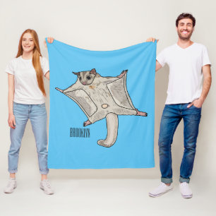 Cobertor De Velo Ilustração de desenho em forma de planador de açúc