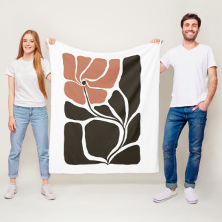 Cobertor De Velo Ilustração de Flores Arte