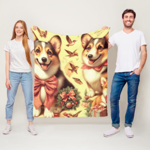 Cobertor De Velo Ilustração do Cardião de Corgi Galês