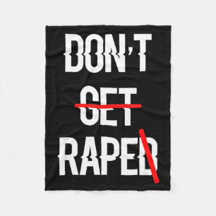 Cobertor De Velo Ilustração Igualdade de Direitos Get Raped