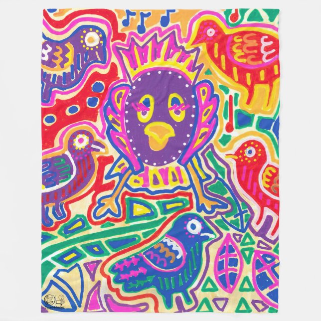 Cobertor De Velo Ilustración de Mola1 (Frente)