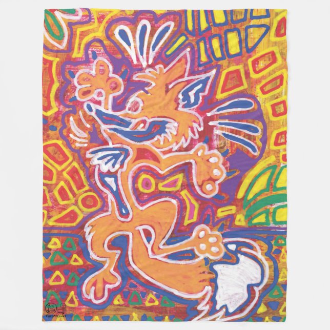 Cobertor De Velo Ilustración de Mola2 (Frente)