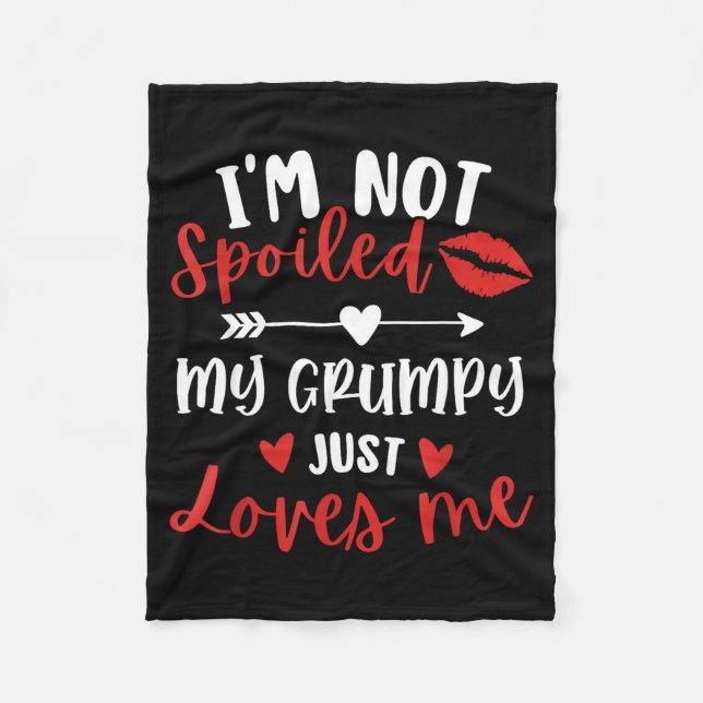 Cobertor De Velo I'm Not Siled My Mpy Loves Me Family Reunion Match (Frente)