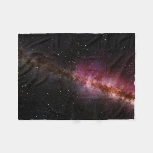 Cobertor De Velo Imagem do universo (Frente (Horizontal))