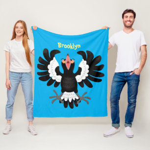 Cobertor De Velo Imagem engraçada de desenho animado australiano