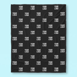 Cobertor De Velo Imagem repetida, logotipo de empresa de Design ou 