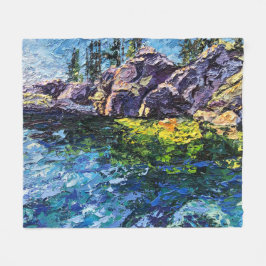 Cobertor De Velo Imagen de mi obra arte Marítimo