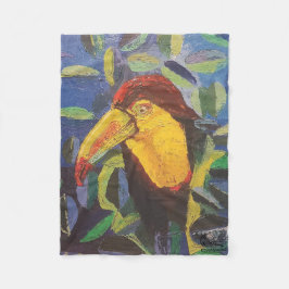 Cobertor De Velo Imagen de mi obra arte Tucán