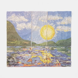 Cobertor De Velo Imagen de mi obra Una ventana al mundo