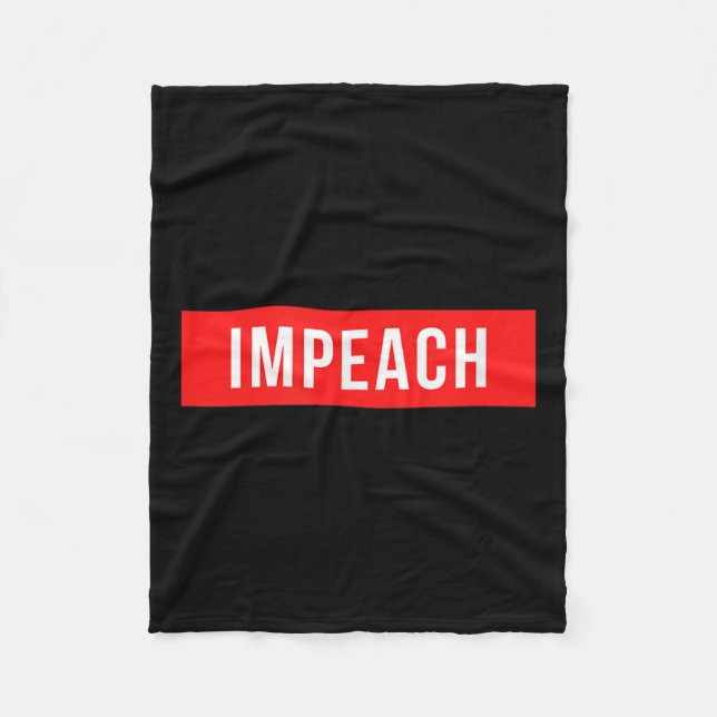 Cobertor De Velo Impeach 45º Presidente (Frente)