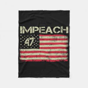 Cobertor De Velo Impeach 47 Anti Trump 8647 86 47 Impeach Trump Res