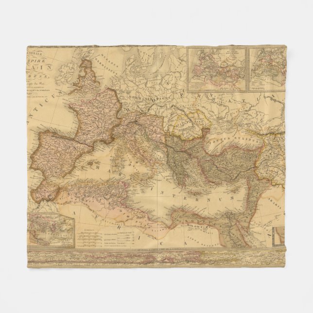 Cobertor De Velo Império romano 2 (Frente (Horizontal))