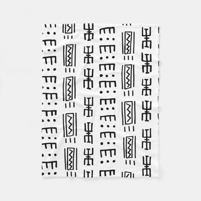 Cobertor De Velo Impressão africano (Frente)