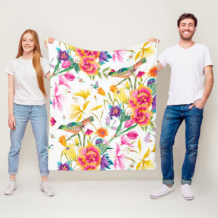 Cobertor De Velo Impressão colorido corajoso do verão