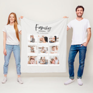 Cobertor De Velo impressão de fotografia multifotografia da família