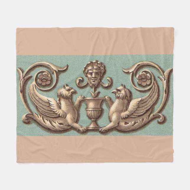 Cobertor De Velo impressão de griffins gêmeos (Frente (Horizontal))