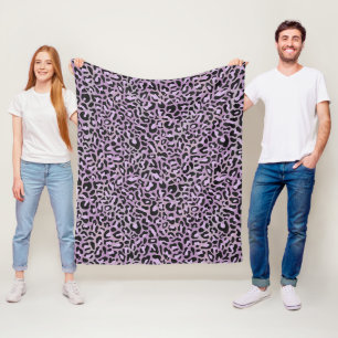 Cobertor De Velo Impressão de leopardo