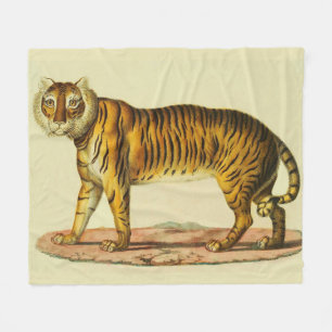 Cobertor De Velo impressão de tigre 1824