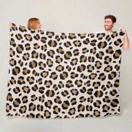 Cobertor De Velo Impressão do Leopardo Safari Selgle