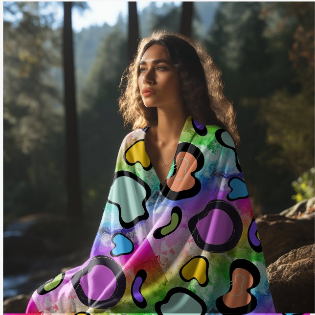 Cobertor De Velo impressão rosa (Criador carregado)