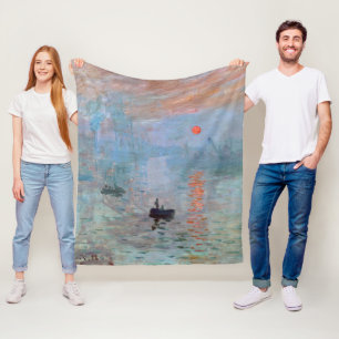 Cobertor De Velo Impressão, Sunrise, Claude Monet