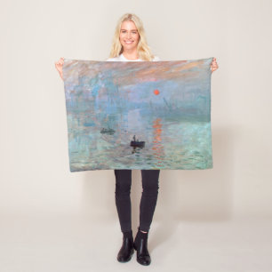 Cobertor De Velo Impressão, Sunrise, Claude Monet, 1872