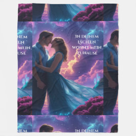 Cobertor De Velo In deinem Lächeln wohnt mein Zuhause