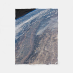 Cobertor De Velo Incêndio No Parque Nacional De Yosemite E Na Flore