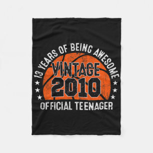 Cobertor De Velo Incrível Desde 2010 Aniversário Vintage 2010