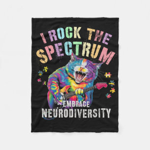 Cobertor De Velo Incrível Eu Balanço O Espectro Autismo Mãe Motivaç