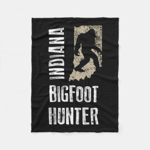 Cobertor De Velo Indiana Bigfoot Hunter