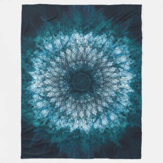 Cobertor De Velo Índigo Blue Mandala