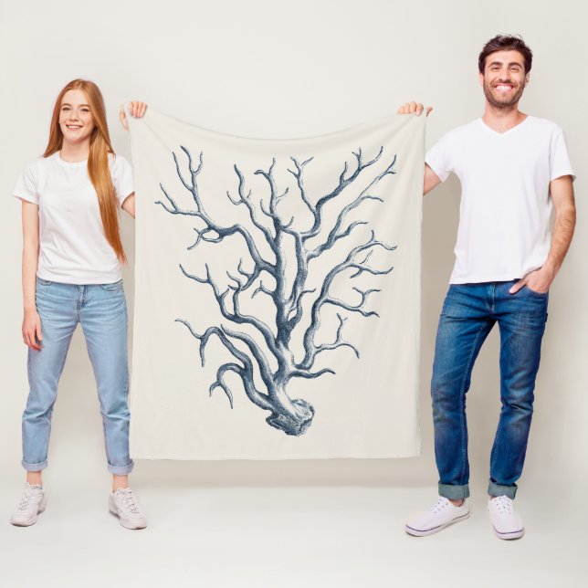 Cobertor De Velo Indigo Coral (In Situ)