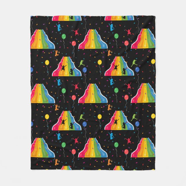 Cobertor De Velo Indoor Slide Park Kids Playground  (Frente)