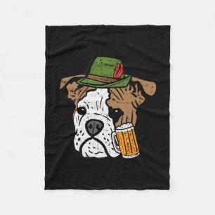 Cobertor De Velo Inglês Buldogue Bavarian Dog Men Women