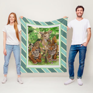 Cobertor De Velo "Innocência do novo unicórnio"