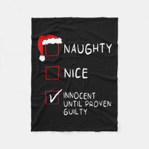 Cobertor De Velo Inocente Adormecida Até Homens Culpados Do Xmas Mu