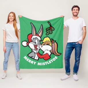 Cobertor De Velo INSETOS BUNNY™ & Lola "Feliz Mistletoe"