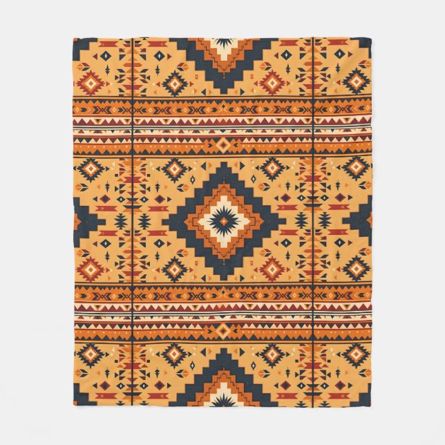 Cobertor De Velo Inspirado em tribal (Frente)
