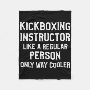 Cobertor De Velo Instrutor de Kickboxing Treino de Kick Boxing