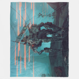 Cobertor De Velo INVASORES do ESPAÇO