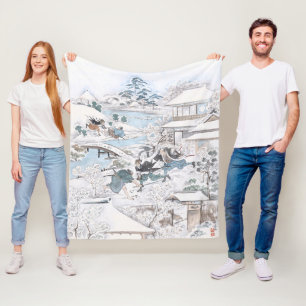 Cobertor De Velo Inverno japonês Ukiyo-e dos 47 Ronin