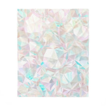 Iridescent pastel crystal