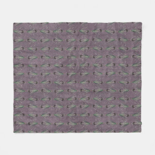 Cobertor De Velo Íris Negra em tapeçaria antiga