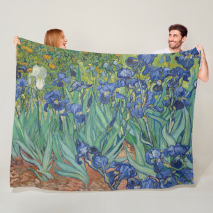 Cobertor De Velo Íris, Pintura a óleo floral, Vincent Van Gogh