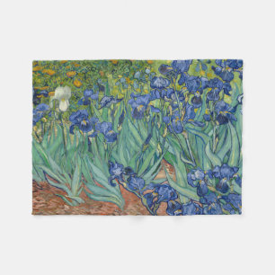 Cobertor De Velo Irises Fleece Blanket de Van Gogh