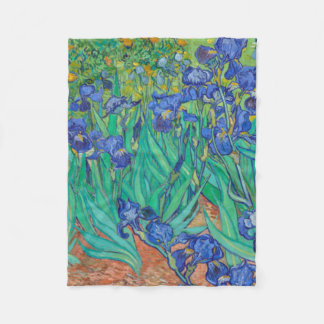 Cobertor De Velo Irises Vincent van Gogh