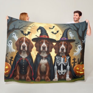 Cobertor De Velo Irish Red Setter Dogs Pumpkin Halloween Engraçado